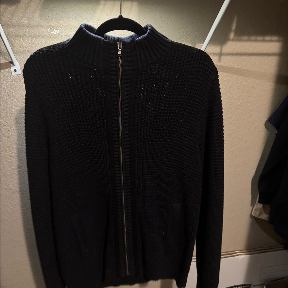 rock and republic zip up sweater